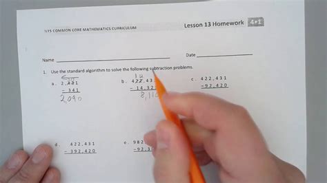 Grade 6 Mathematics 3. . Lesson 13 answer key